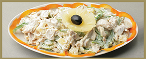 Курица с ананасом «Аромаcc»
