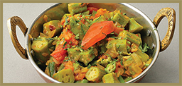 Bhindi Tamater